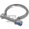Хомут глушителя d80 Citroen c4 c-crosser, Peugeot 406 407 607 807 02 (арт. M094)